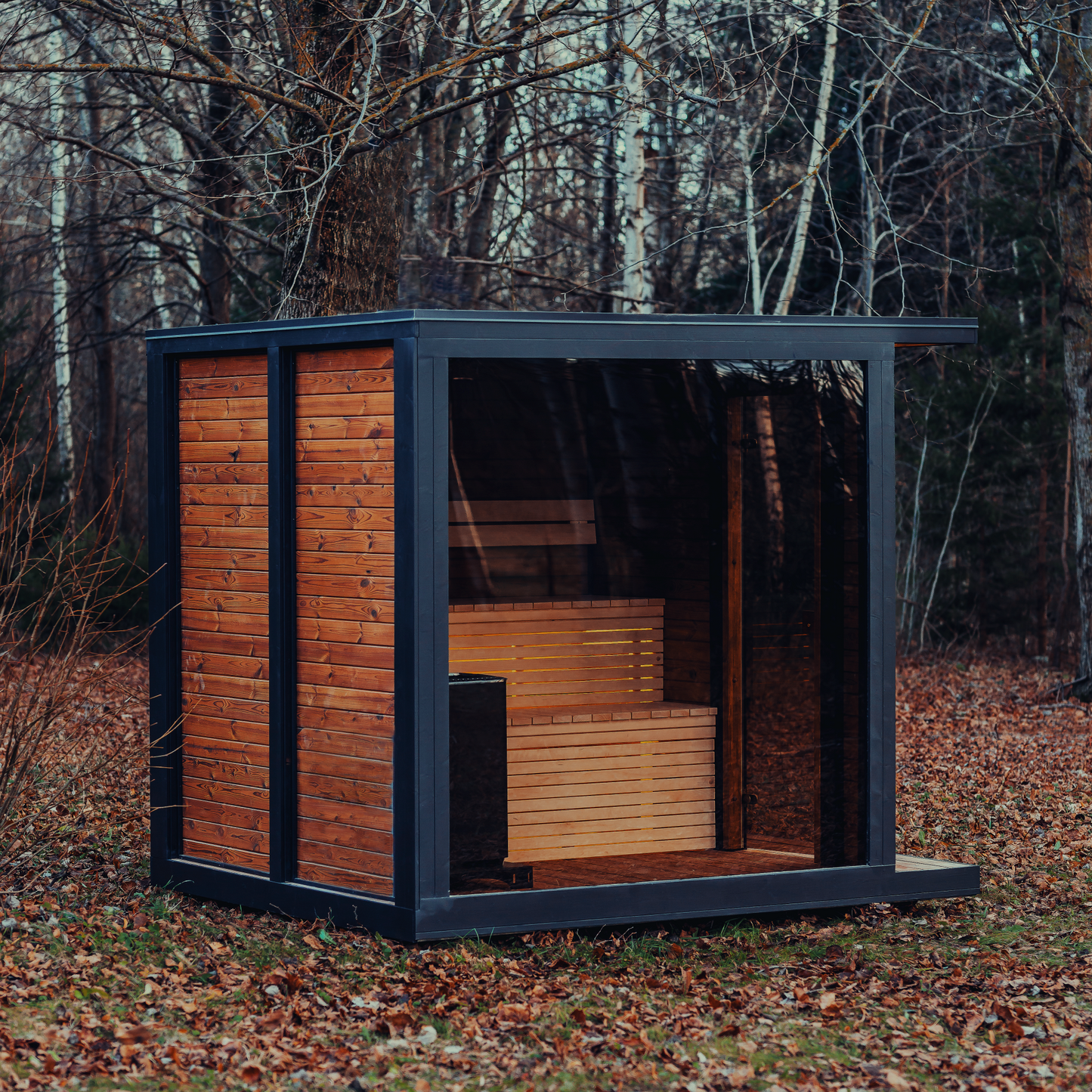 MAMMOTH 6 SAUNA - Harvia Electric Heater, Delivery & Assembly Included