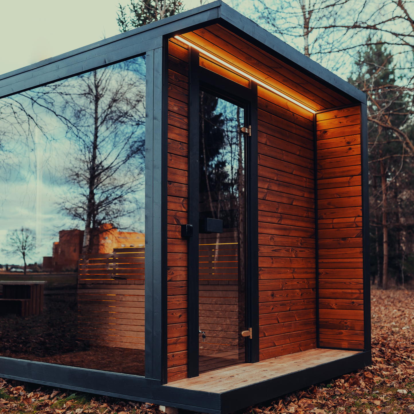 MAMMOTH 6 SAUNA - Harvia Electric Heater, Delivery & Assembly Included