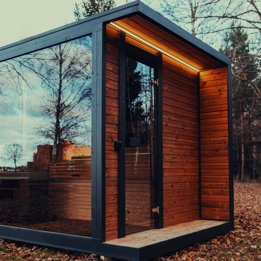 MAMMOTH 6 SAUNA - Harvia Electric Heater, Delivery & Assembly Included