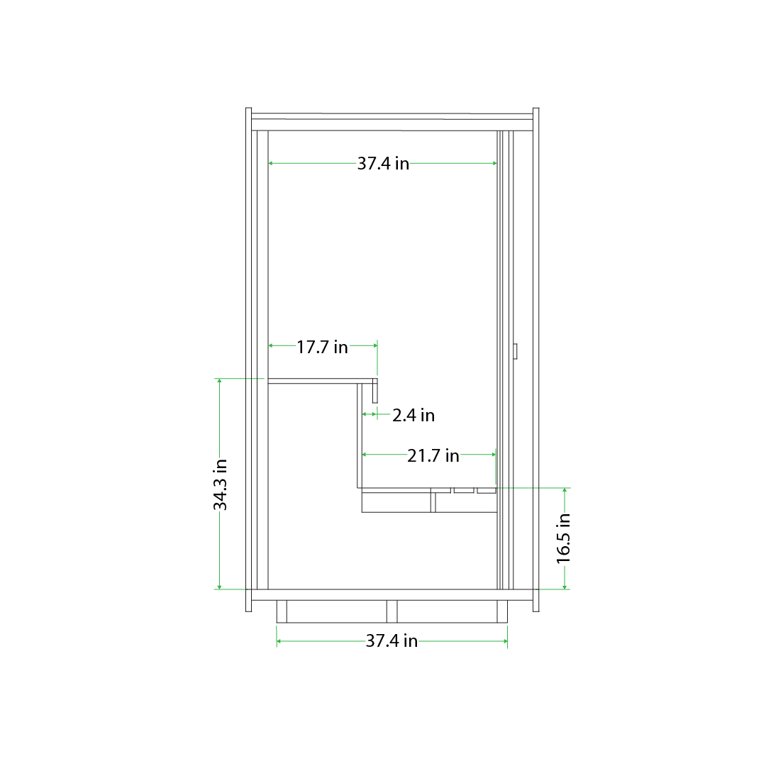 WD2 SAUNA - Delivery & Assembly Included