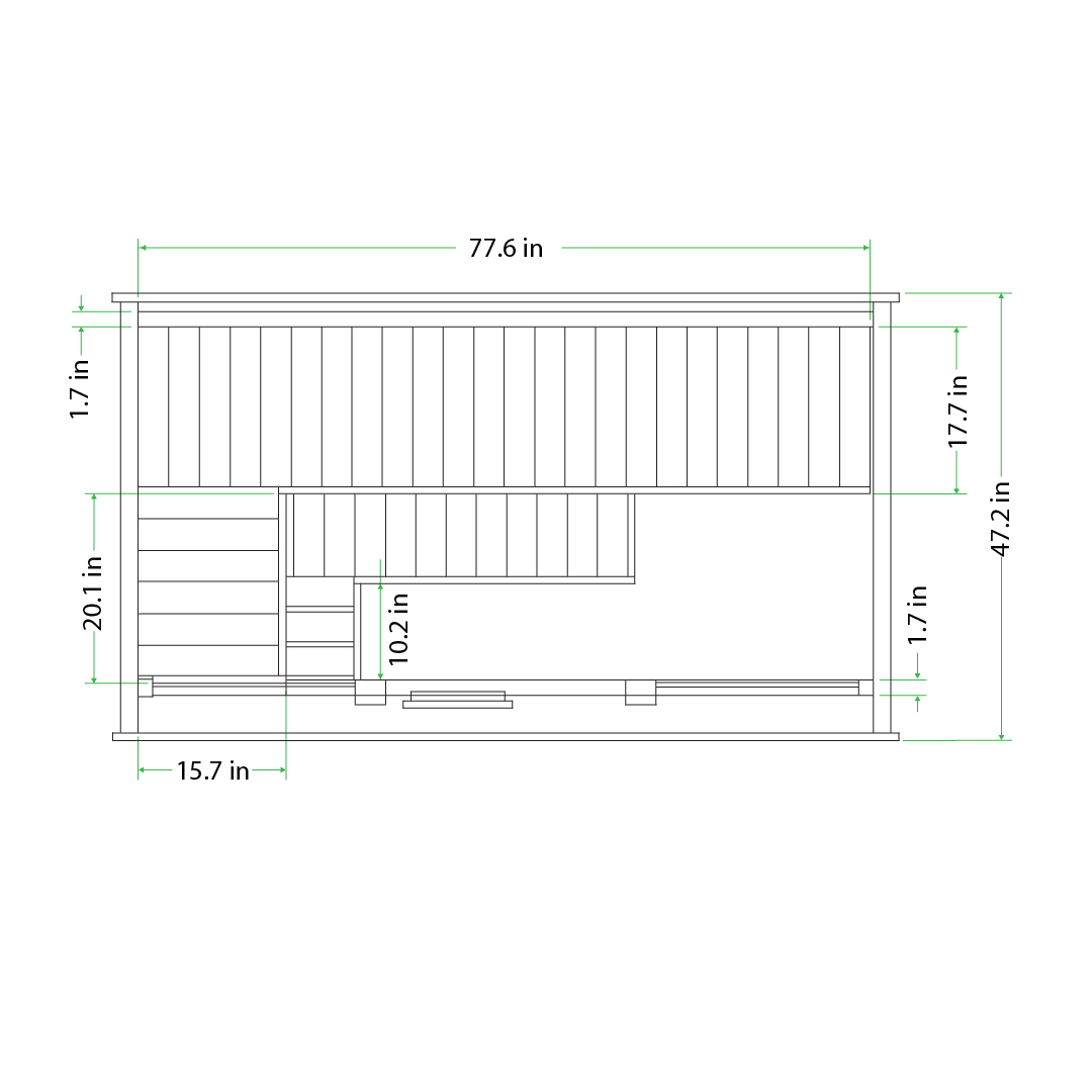WD2 SAUNA - Delivery & Assembly Included